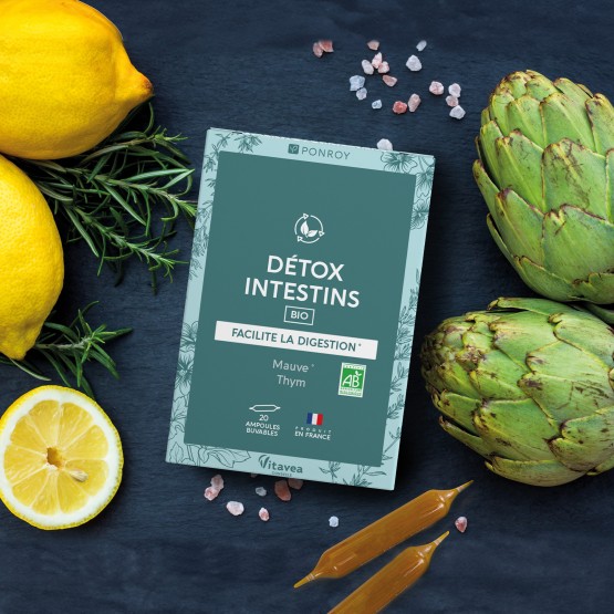 Complément Alimentaire Détox - Intestin, Foie Et Colon - Formule Concentrée à Haut Dosage