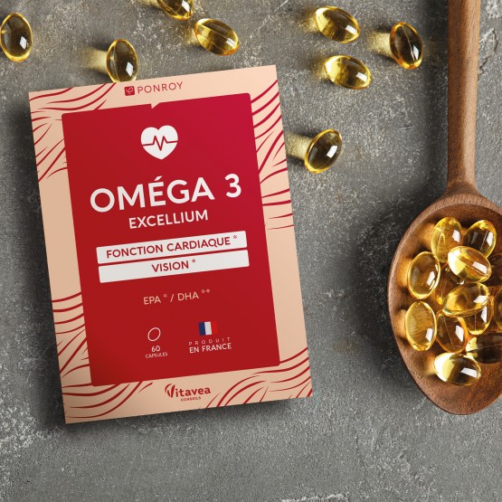 Capsules D'huile De Poisson Oméga 3 Daitea - 4080mg, Santé Cœur Et Cerveau