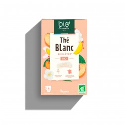 Thé blanc Pêche Jasmin Bio